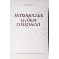 INTRODUCERE IN ISTORIA FILOZOFIEI