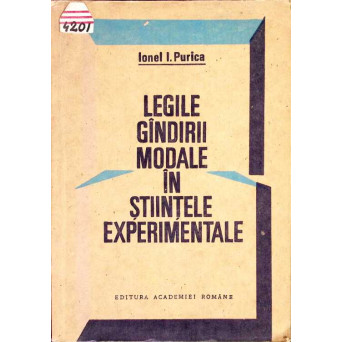 LEGILE GANDIRII MODALE IN STIINTELE EXPERIMENTALE