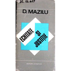 ECHITATE SI JUSTITIE