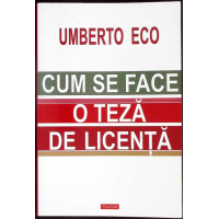 CUM SE FACE O TEZA DE LICENTA. DISCIPLINELE UMANISTE