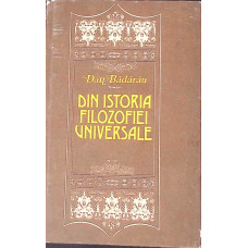 DIN ISTORIA FILOZOFIEI UNIVERSALE