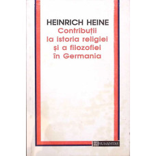 CONTRIBUTII LA ISTORIA RELIGIEI SI A FILOZOFIEI IN GERMANIA