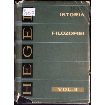 PRELEGERI DE ISTORIE A FILOZOFIEI II