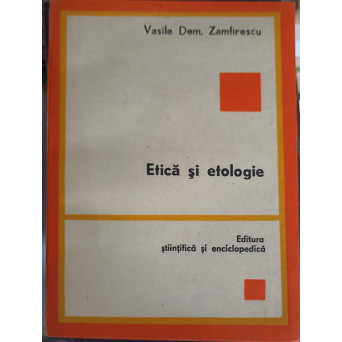 ETICA SI ETOLOGIE