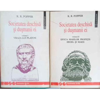 SOCIETATEA DESCHISA SI DUSMANII EI VOL.1-2