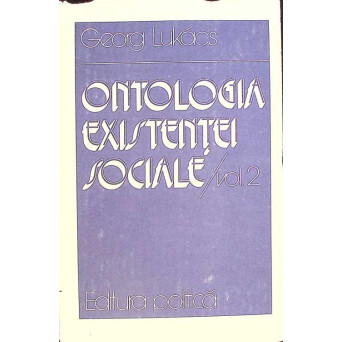 ONTOLOGIA EXISTENTEI SOCIALE VOL.2
