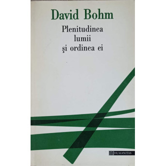 PLENITUDINEA LUMII SI ORDINEA EI