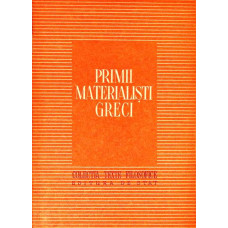 PRIMII MATERIALISTI GRECI