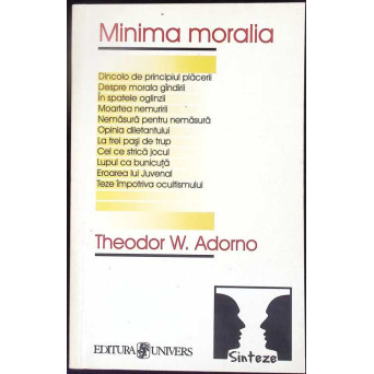 MINIMA MORALIA