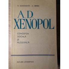 A.D. XENOPOL CONCEPTIA SOCIALA SI FILOZOFICA