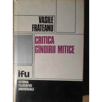 CRITICA GANDIRII MITICE