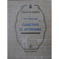 CUGETARI SI AFORISME CUGETARI SI AFORISME