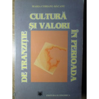 CULTURA SI VALORI IN PERIOADA DE TRANZITIE CULTURA SI VALORI IN PERIOADA DE TRANZITIE