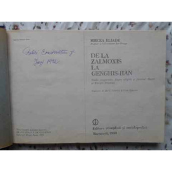 DE LA ZALMOXIS LA GENGHIS-HAN (XEROX)