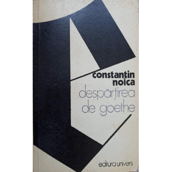 DESPARTIREA DE GOETHE