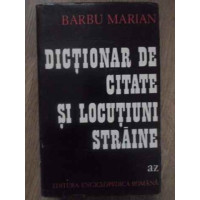 DICTIONAR DE CITATE SI LOCUTIUNI STRAINE DICTIONAR DE CITATE SI LOCUTIUNI STRAINE