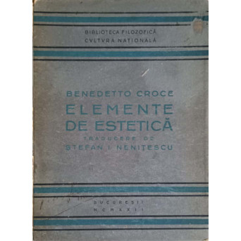 ELEMENTE DE ESTETICA