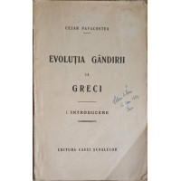 EVOLUTIA GANDIRII LA GRECI EVOLUTIA GANDIRII LA GRECI