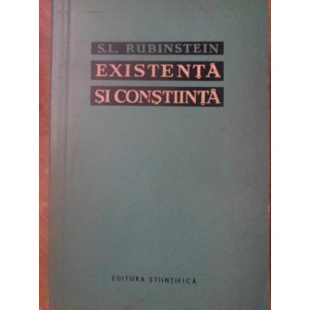 EXISTENTA SI CONSTIINTA