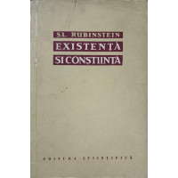 EXISTENTA SI CONSTIINTA