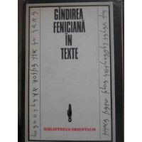 GANDIREA FENICIANA IN TEXTE GANDIREA FENICIANA IN TEXTE