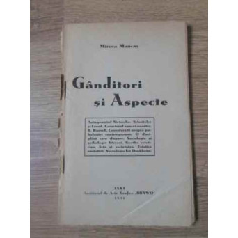 GANDITORI SI ASPECTE (PUTIN UZATA)