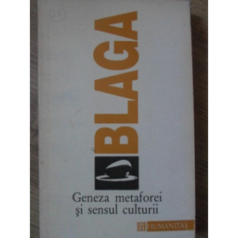 GENEZA METAFOREI SI SENSUL CULTURII
