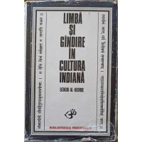 LIMBA SI GANDIRE IN CULTURA INDIANA LIMBA SI GANDIRE IN CULTURA INDIANA