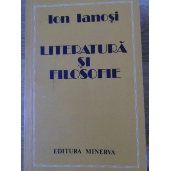 LITERATURA SI FILOSOFIE