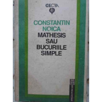 MATHESIS SAU BUCURIILE SIMPLE