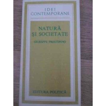 NATURA SI SOCIETATE
