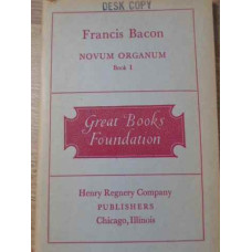 NOVUM ORGANUM BOOK 1