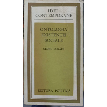 ONTOLOGIA EXISTENTEI SOCIALE