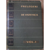 PRELEGERI DE ESTETICA VOL.1 PRELEGERI DE ESTETICA VOL.1