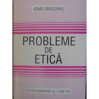 PROBLEME DE ETICA