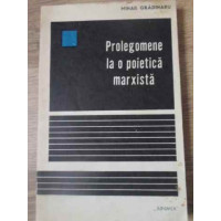 PROLEGOMENE LA O POETICA MARXISTA PROLEGOMENE LA O POETICA MARXISTA