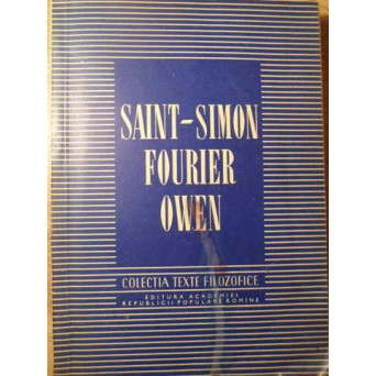 SAINT-SIMON. FOURIER. OWEN