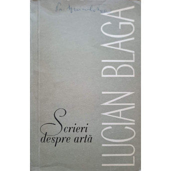 SCRIERI DESPRE ARTA