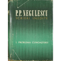 SCRIERI INEDITE I. PROBLEMA CUNOASTERII SCRIERI INEDITE I. PROBLEMA CUNOASTERII