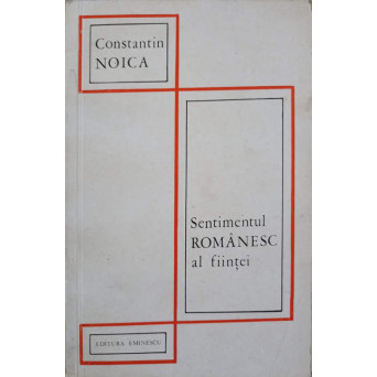 SENTIMENTUL ROMANESC AL FIINTEI