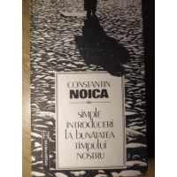 SIMPLE INTRODUCERI LA BUNATATEA TIMPULUI NOSTRU SIMPLE INTRODUCERI LA BUNATATEA TIMPULUI NOSTRU