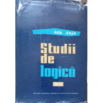 STUDII DE LOGICA VOL.4