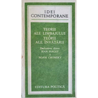 TEORII ALE LIMBAJULUI. TEORII ALE INVATARII