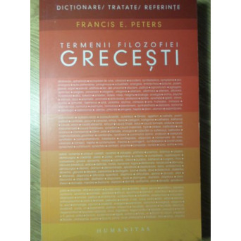 TERMENII FILOZOFIEI GRECESTI