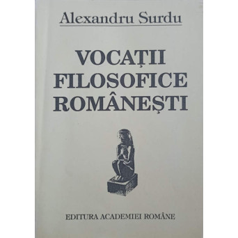 VOCATII FILOSOFICE ROMANESTI