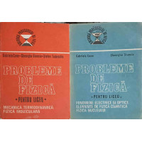 PROBLEME DE FIZICA PENTRU LICEU VOL.1-2 MECANIA, TERMODINAMICA, FIZICA MOLECULARA, FENOMENE ELECTRIC