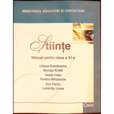 STIINTE. MANUAL PENTRU CLASA A XI-A