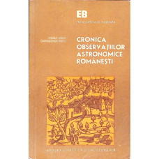 CRONICA OBSERVATIILOR ASTRONOMICE ROMANESTI