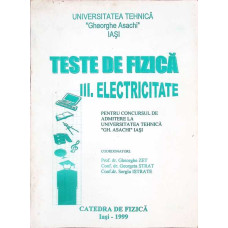TESTE DE FIZICA III ELECTRICITATE