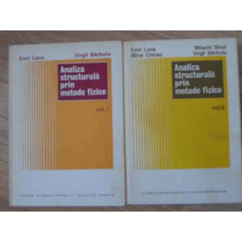 ANALIZA STRUCTURALA PRIN METODE FIZICE VOL.1-2